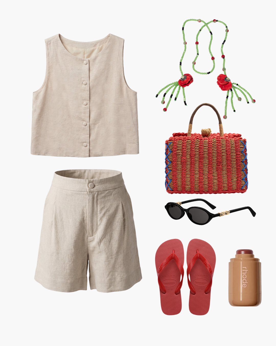 Set Capri Linen Beige