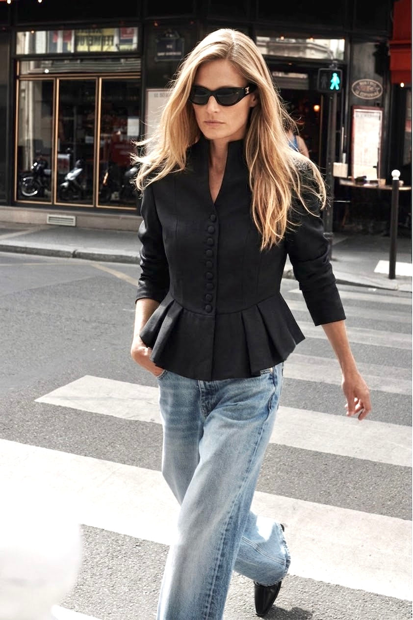 Blazer negro botones (PRE-ORDER)