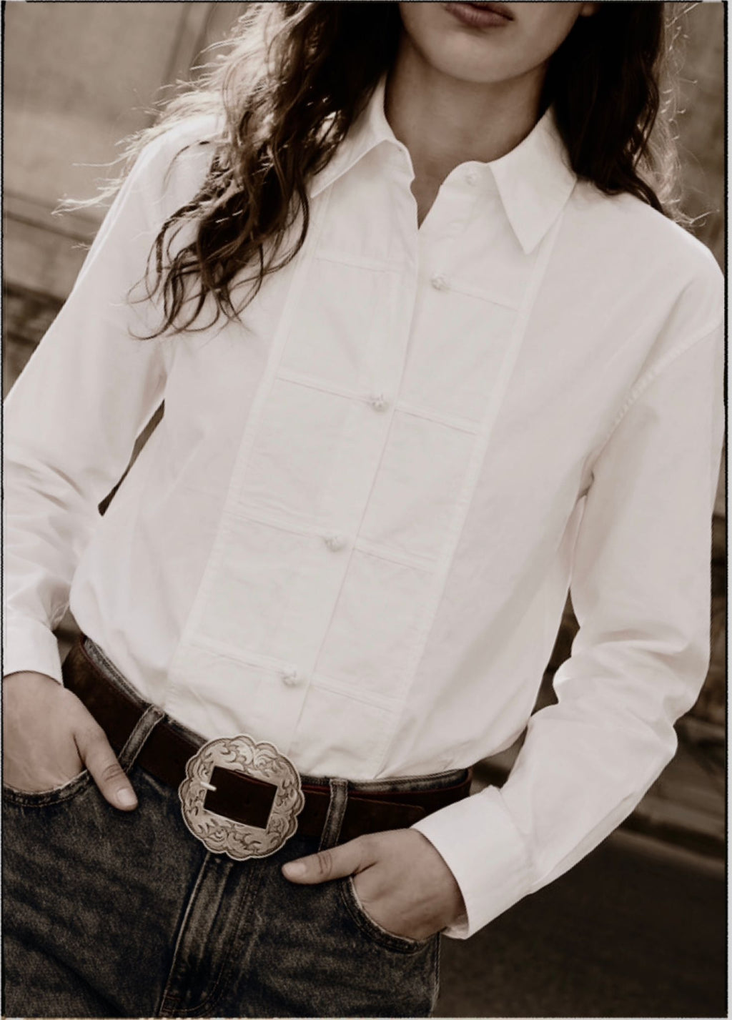 Camisa Suji Blanca