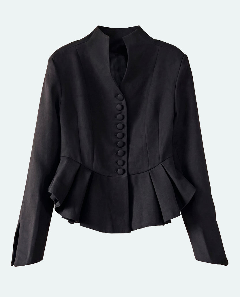 Blazer negro botones (PRE-ORDER)