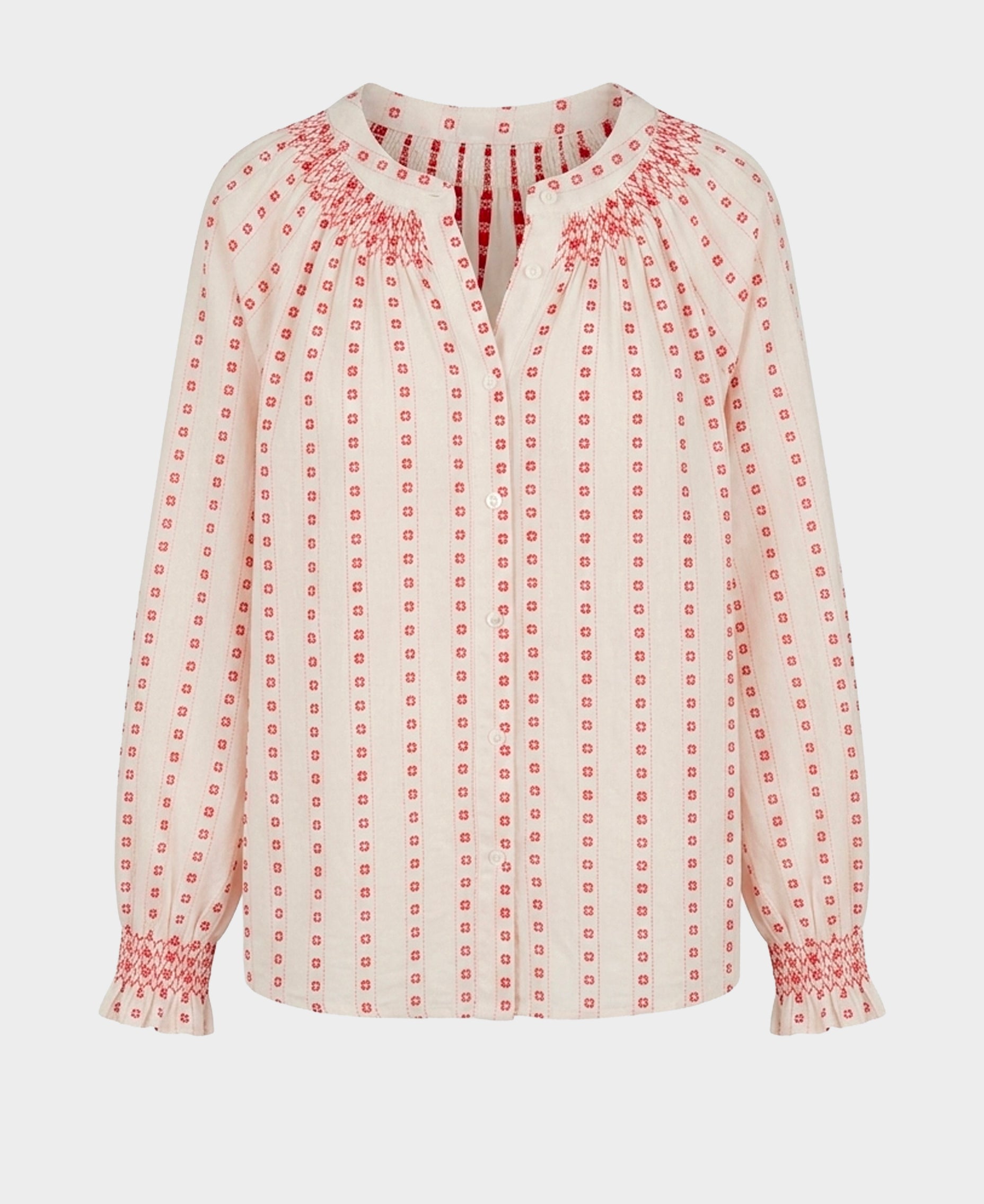 Camisa Bordado Frunces
