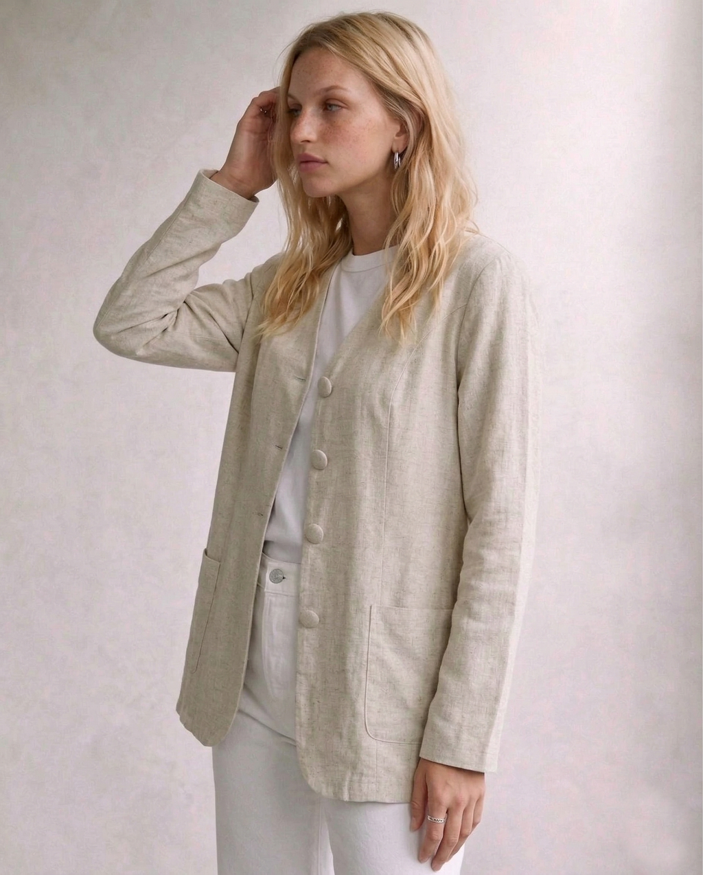 Blazer de linho