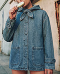 Chaqueta denim capucha (PRE-ORDER)