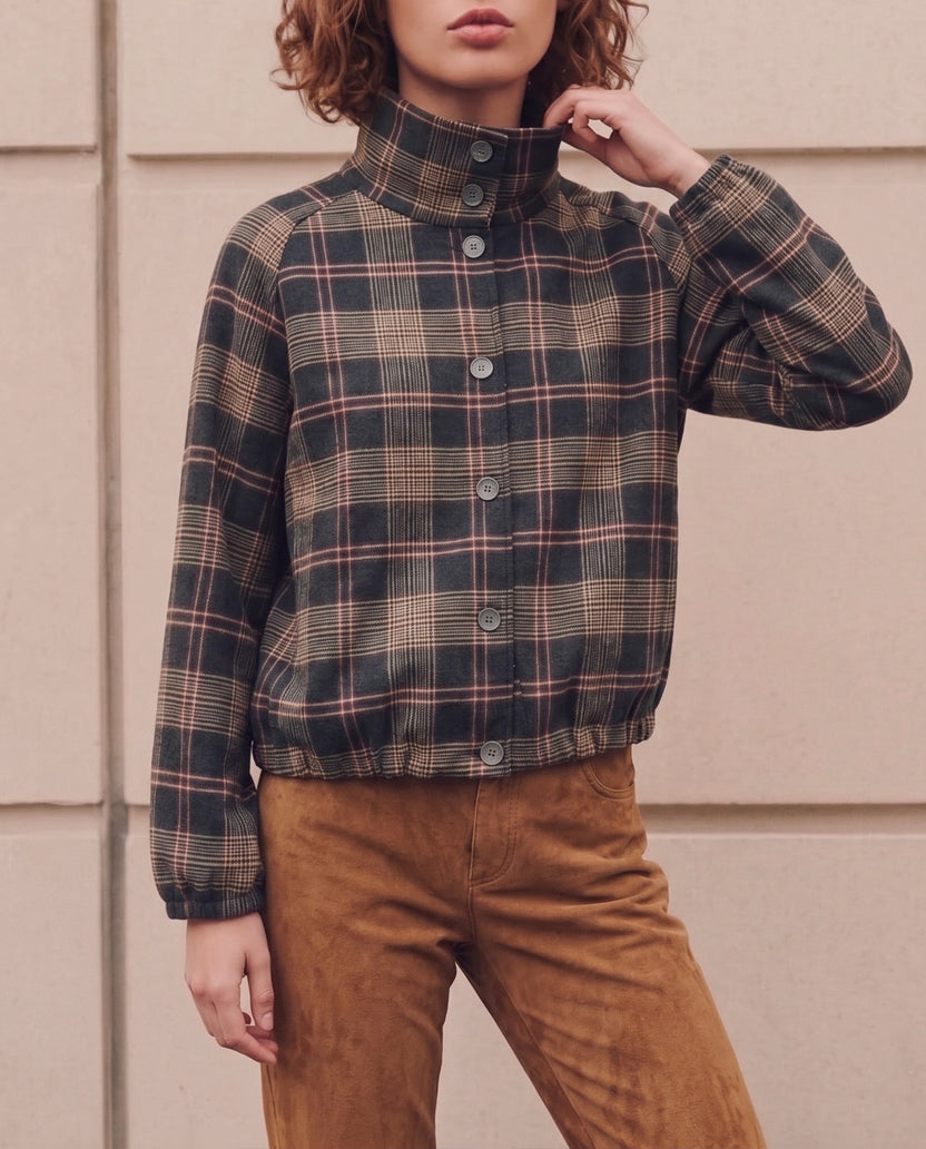 Bomber cuadros ( PRE-ORDER)