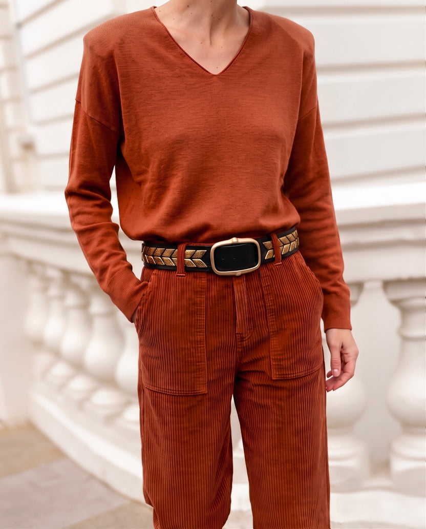 Pantalón Pana Terracota (PRE-ORDER)