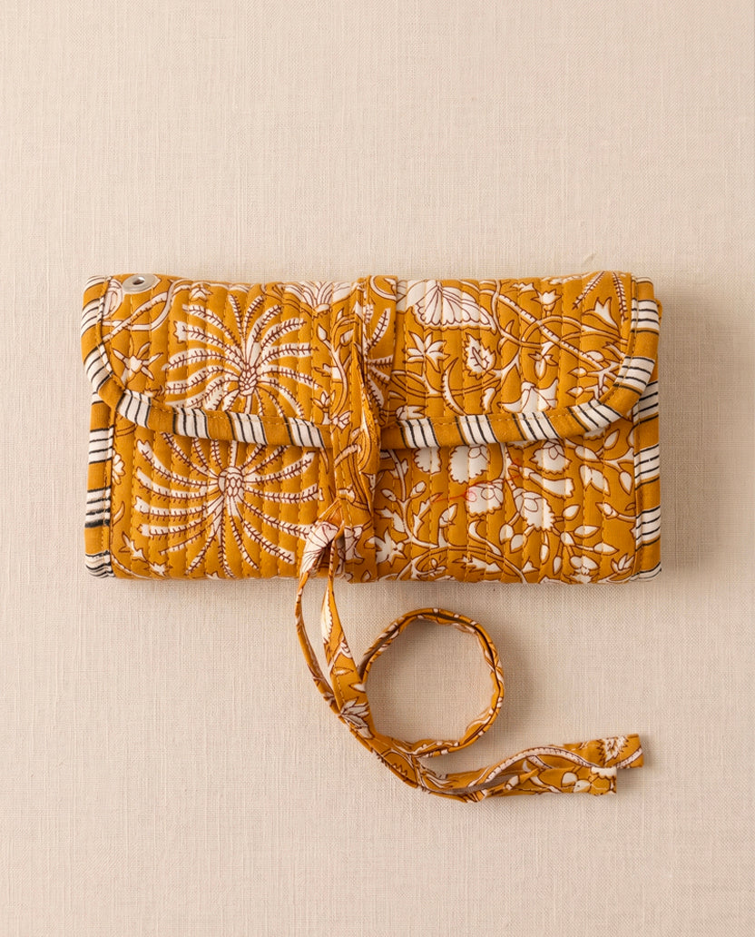 Joyero Viaje mustard