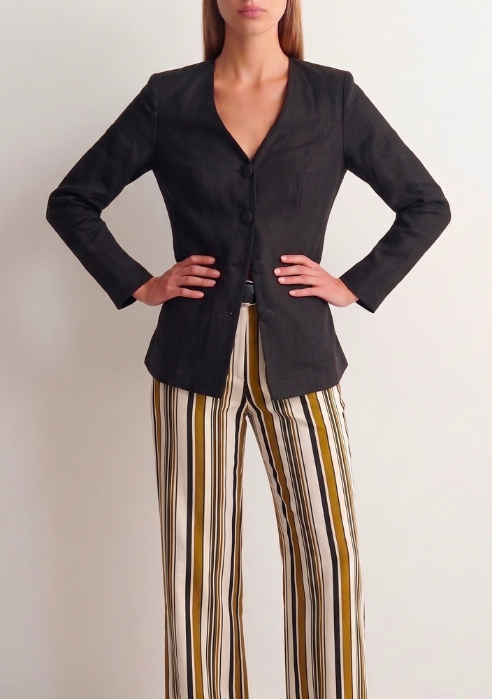 Blazer lino black