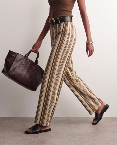 Pantalón denim Mustard
