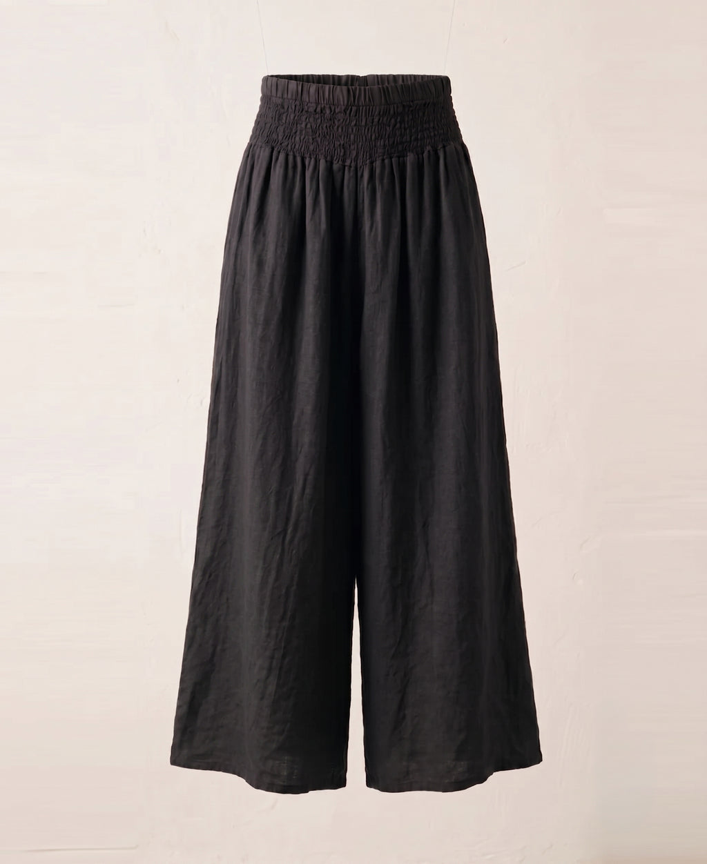Pantalón lino negro