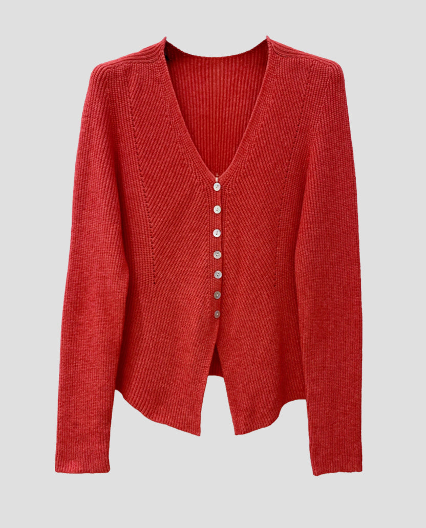 Top rojo botones (PRE-ORDER)