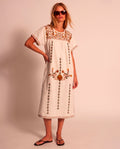 Kaftan vestido Bordado Milos